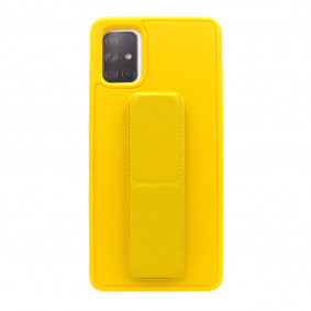 Futrola silikonska Stand-Holder Case za Samsung A51 zuta