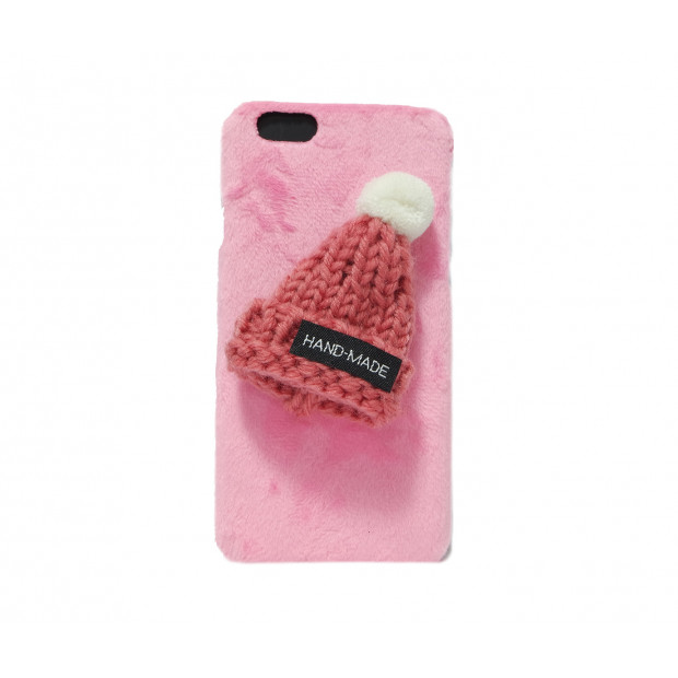 Futrola silikonska Winter Cap za Iphone 7/7S Plus 5.5 roze