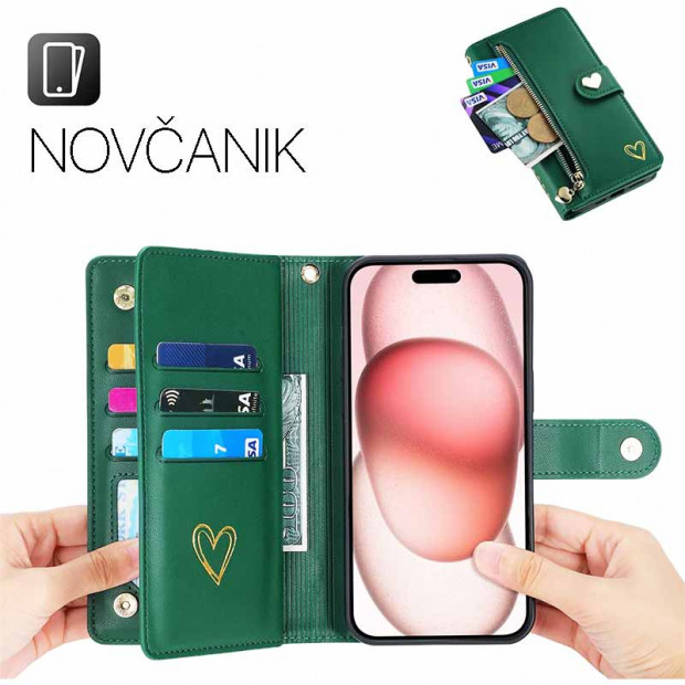 Futrola Novcanik C168 Za Iphone 15 Pro Lila