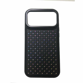 Futrola Hard Case Fashion Sparkly Za Iphone 17 Pro Crna