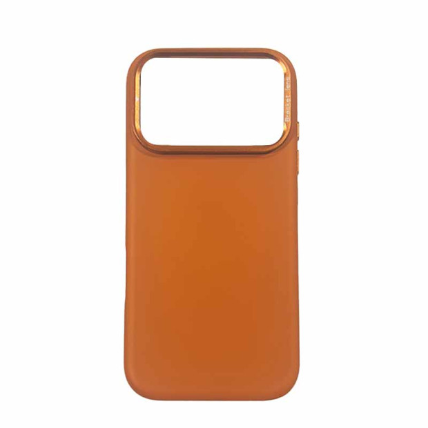 Futrola Hard Case Metalna za Iphone 17 pro Narandzasta