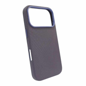 Futrola Hard Case Woven MagSafe za iPhone 16 pro ljubicasta