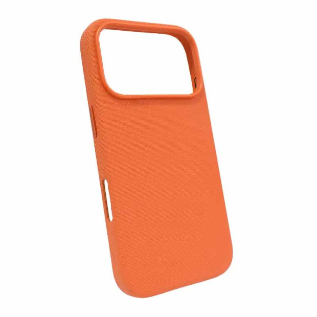 Futrola Hard Case Woven MagSafe za iPhone 17 pro max narandzasta Futrola Hard Case Woven MagSafe za iPhone 17 pro max narandzasta