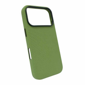 Futrola Hard Case Woven MagSafe za iPhone 17 pro max zelena