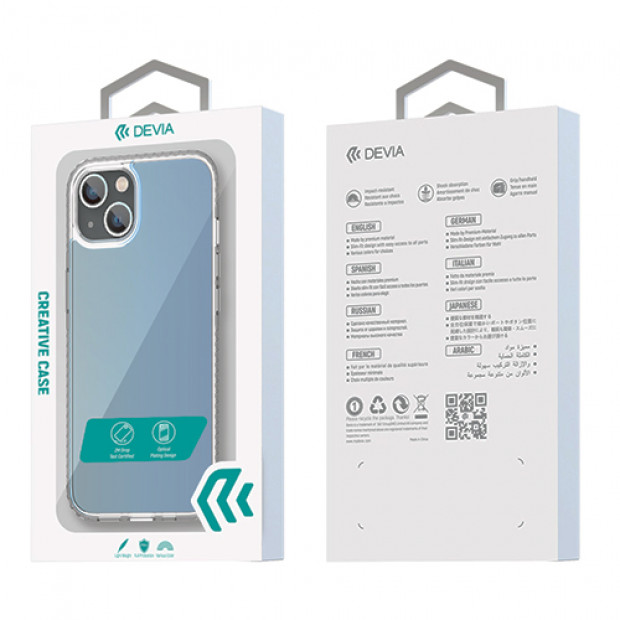 Futrola Hard Case Bright Series za iphone 13 pro max gradual plava