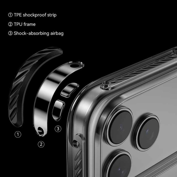 Futrola Devia Armour Series Magnetic za Iphone 17 crna