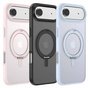 Futrola Hard Case Devia Eleguard Magnetic 360 Rotating Za Iphone 17 Air Black