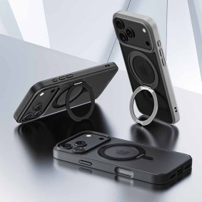 Futrola Hard Case Devia Eleguard Series Magnetic 360 Rotating Za Iphone 17 Pro Crna
