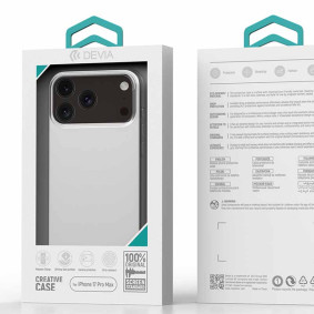 Futrola silikonska Devia Naked za Iphone 17 Pro  transparent