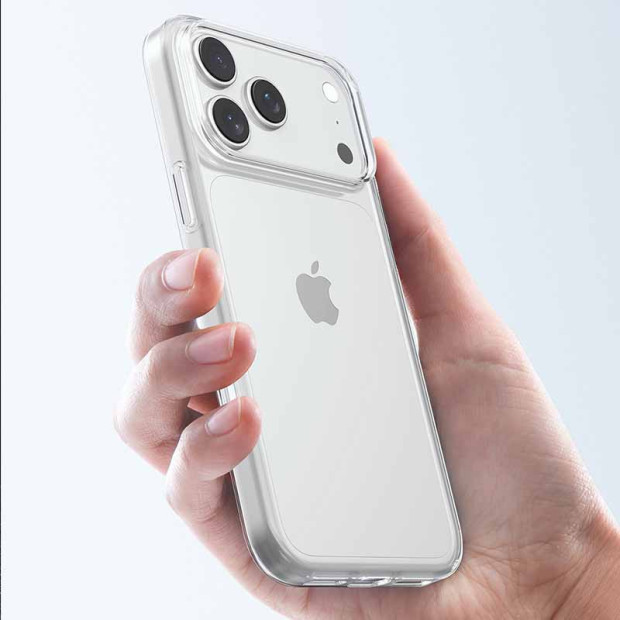 Futrola silikonska Devia Naked za Iphone 17 Pro Max transparent