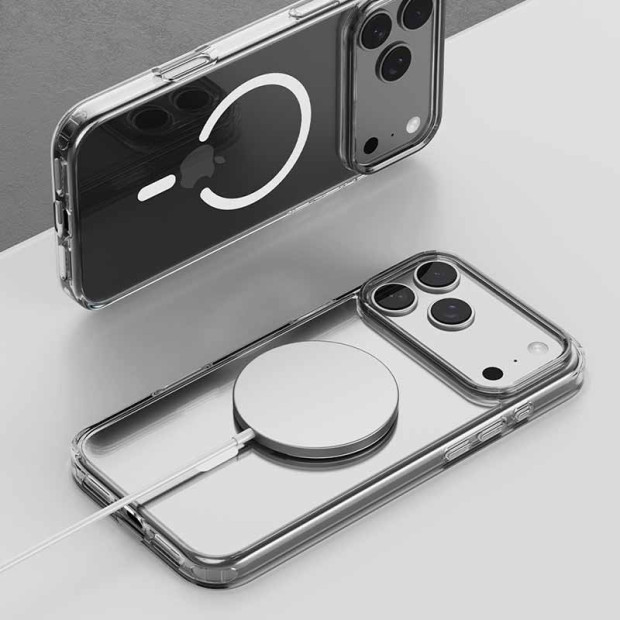Futrola silikonska Devia Pure Series Magnetic Iphone 17 Transparent