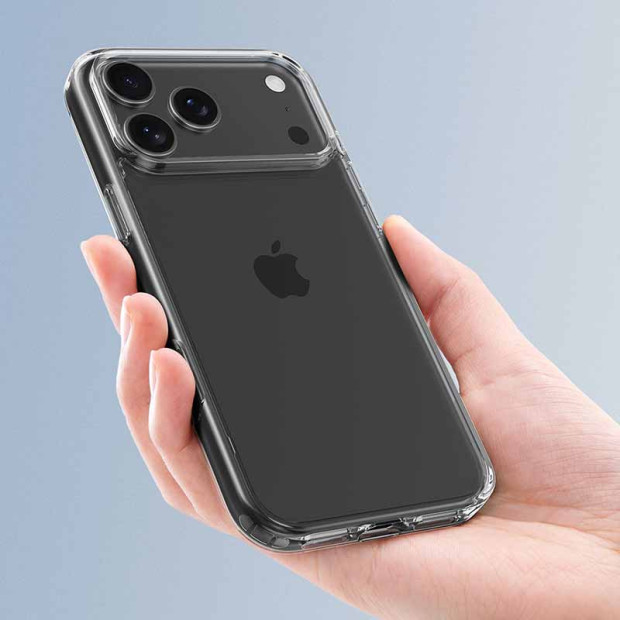 Futrola silikonska Devia Pure Series Iphone 17 Pro Max Transparent