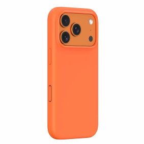 Futrola Silikonska Devia Nature Magnetic za Iphone 17 Pro Max narandzasta