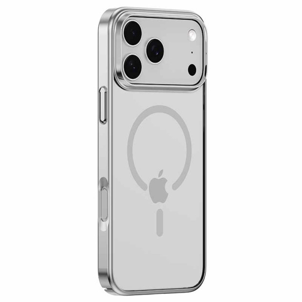Futrola Hard Case Devia Glimmer Magnetic Series Case PC Za Iphone 17 Pro Max Silver