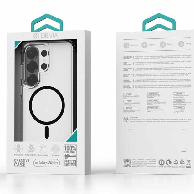 Futrola Devia Hard Case Armour Series Magnetic S26 Bela