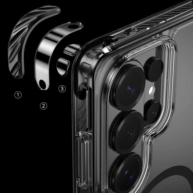 Futrola Devia Hard Case Armour Series Magnetic S26 Bela