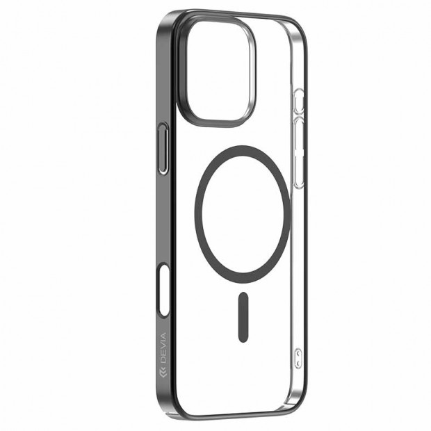 Futrola Hard Case Devia Glimmer Magnetic Series Case PC Za Iphone 16 Pro Crna