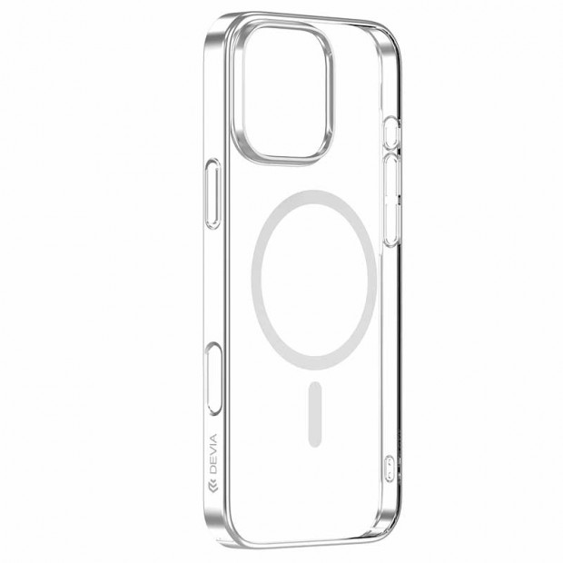 Futrola Hard Case Devia Glimmer Magnetic Series Case PC Za Iphone 16 Pro Silver