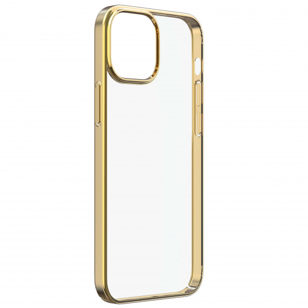 Futrola Hard Case Devia Glimmer za Iphone 14 Plus zlatna
