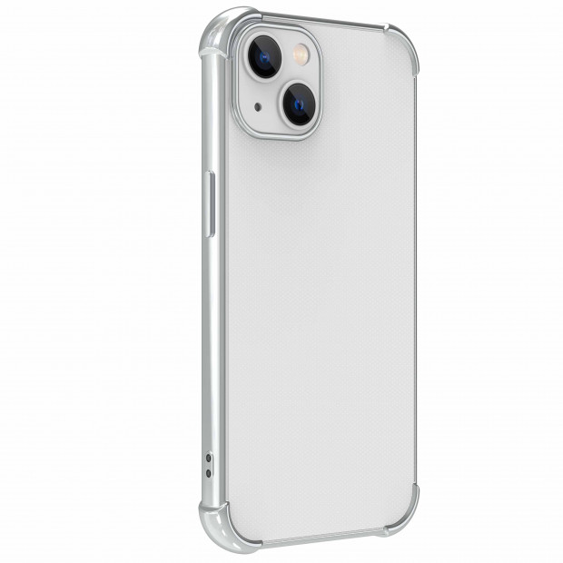 Futrola Hard Case Devia Glitter za Iphone 13 Srebrna