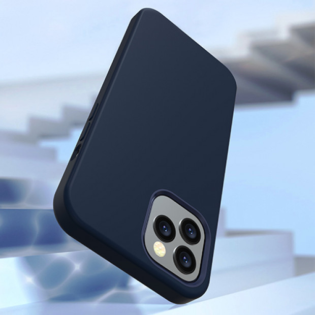 Futrola silikonska Devia Nature Series za Iphone 14 Max ljubicasta
