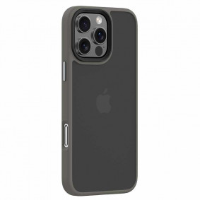 Futrola Hard Case Devia Pino Series Shockproof Case Za Iphone 16 Pro Max Siva