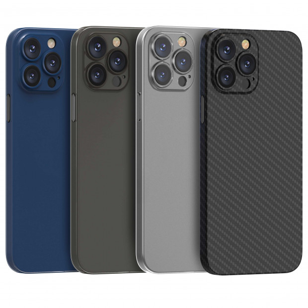 Futrola Hard Case Devia Ultra Thin carbon za Iphone 13 crna