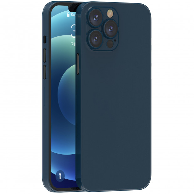 Futrola Hard Case Devia ultra thin za iphone 13 pro Plava