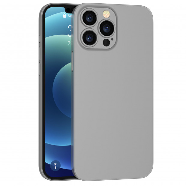 Futrola Hard Case Devia Ultra Thin matt za Iphone 13 pro max transparent