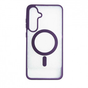 Futrola Clear Case Magnetic za Samsung S24 Plus Ljubicasta