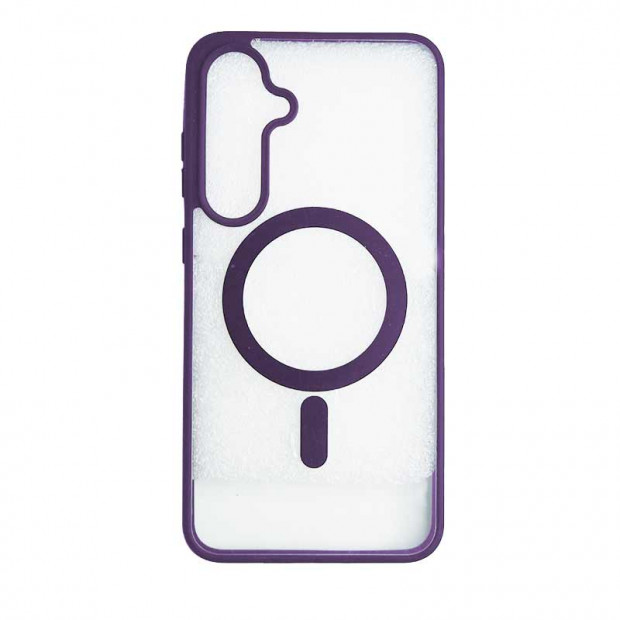 Futrola Clear Case Magnetic za Samsung S24 Ljubicasta
