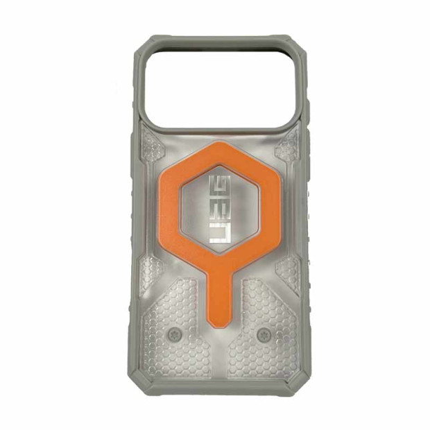 Futrola Hard Case UAG Semi transparent Pathfinder za Iphone 17 narandzasta