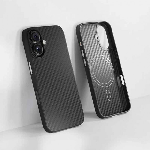 Futrola Carbon Fiber Za Iphone 16 Crna