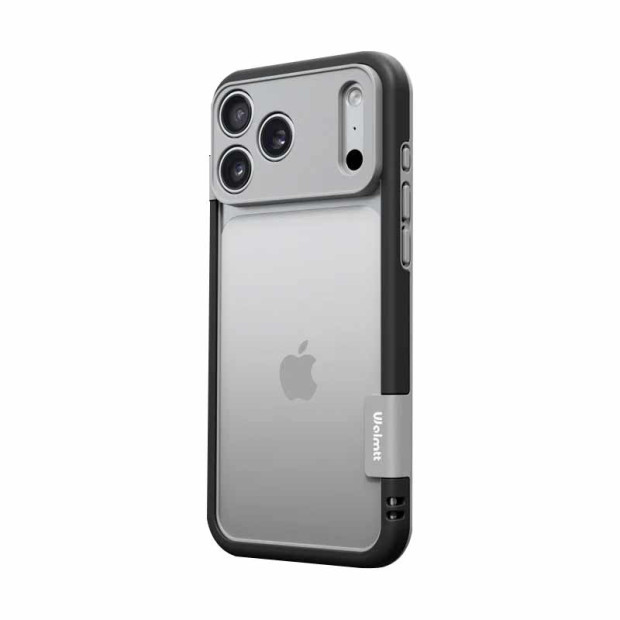 Futrola Hard Case Yovoe Bumper Za Iphone 17 Pro Max Crna Siva