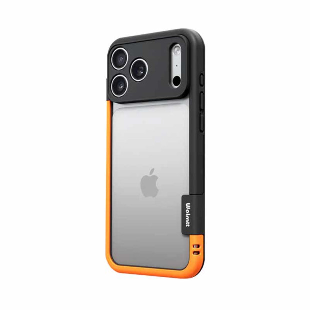 Futrola Hard Case Yovoe Bumper Za Iphone 17 Pro Max Narandzastto siva