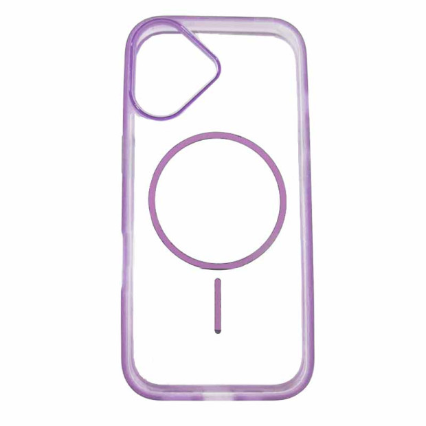 Futrola Yovoe Hard Case Magnetic Glimmer za Iphone 17 Pro ljubicasta