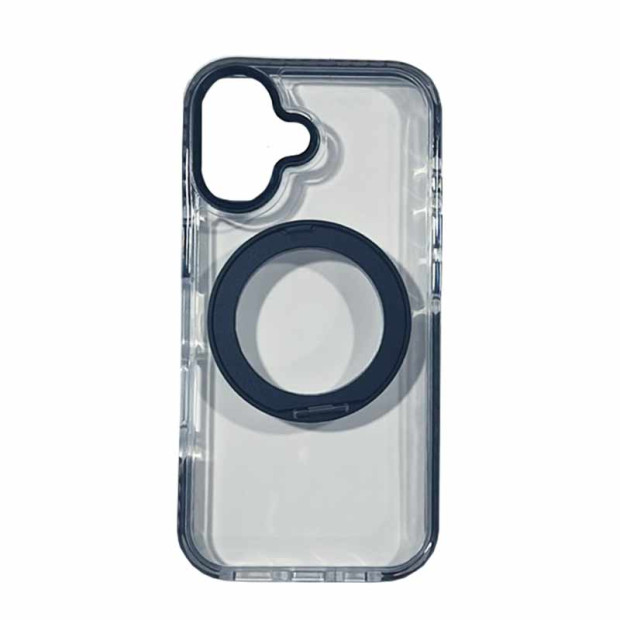 Futrola Yovoe Hard Case Rotating Ring za Iphone 17 Air Crna