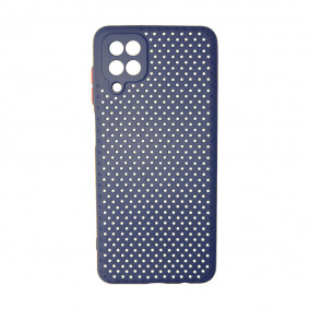 Futrola silikonska Freckles za Samsung A12 teget