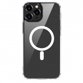 Futrola silikonska Devia Pure Magnetic za Iphone 14 Pro transparent