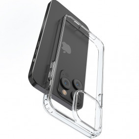Futrola silikonska Devia Shark Series za Iphone 14 Plus transparent