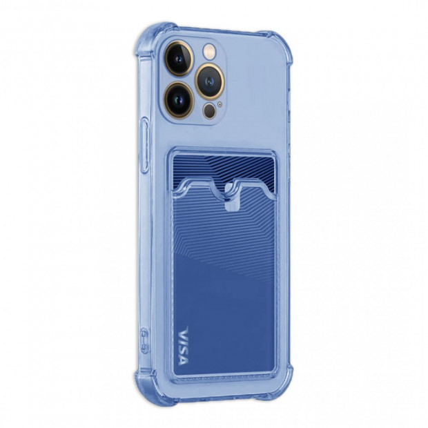 Futrola silikonska Soffany SY-236 za Iphone 14 pro max plava