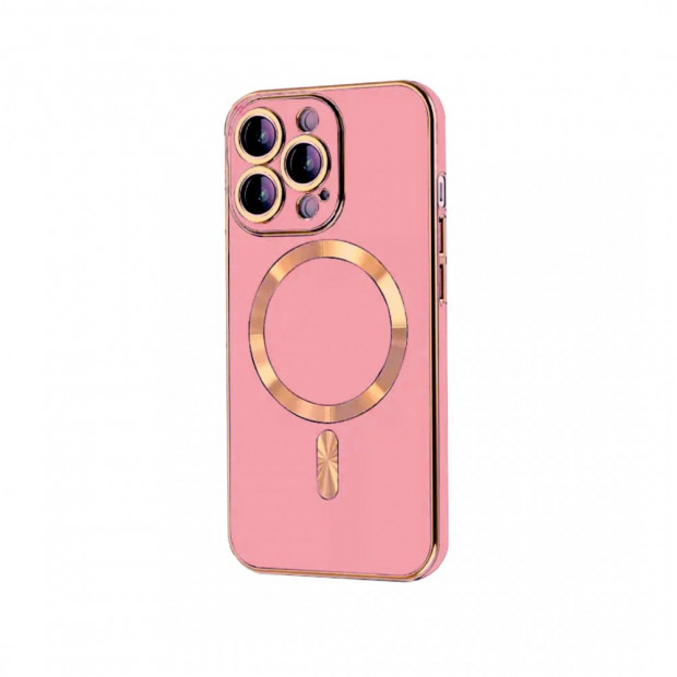 Futrola silikonska Soffany SY-257 Magnetic za Iphone 14 pro max roze