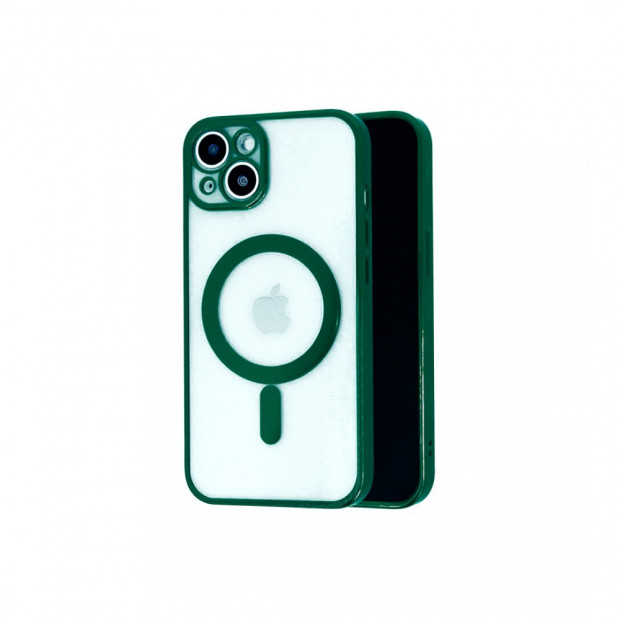 Futrola silikonska Soffany SY-258 Magnetic za Iphone 14 zelena