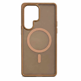 Futrola Yovoe Hard Case Magnetic za Samsung A07 braon