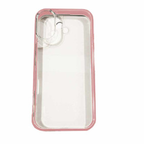 Futrola silikonska Yovoe Glimmer za Iphone 17 Air roze