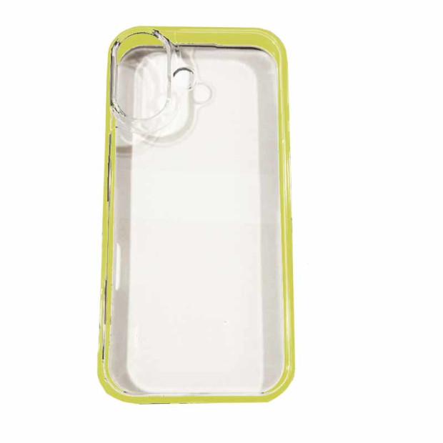 Futrola silikonska Yovoe Glimmer za Iphone 17 Air zutra