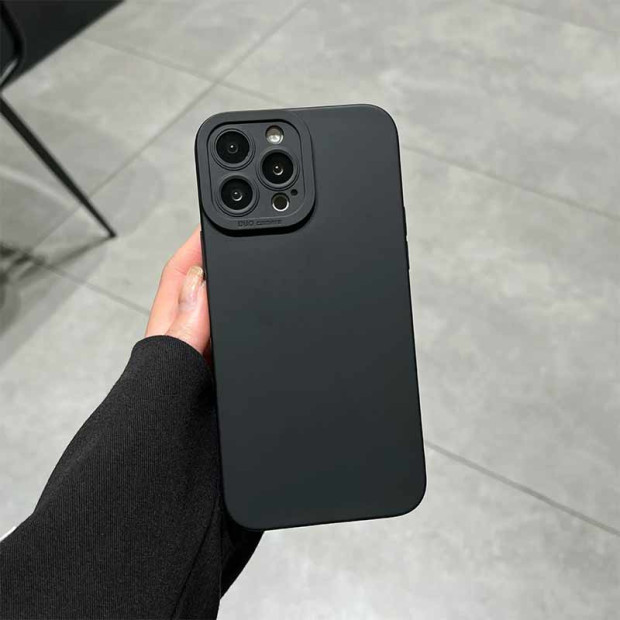 Futrola silikonska Yovoe za Huawei 90 pro max crna