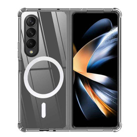 Futrole Silikonska Clear Case Magsafe za Samsung Z Fold 4 Transparent