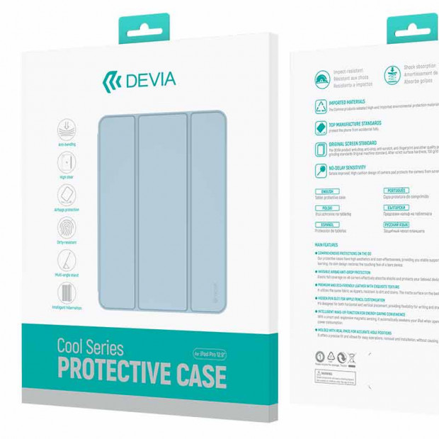 Futrola Za Tablet Devia Cool Series Protective Case za Ipad Air 11 Plava