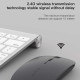 Mis za racunar Devia Lingo Series Wireless 2,4G Dual Mode Sivi